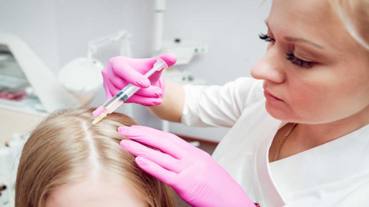 قیمت PRP مو هزینه پی آر پی تراپی مو