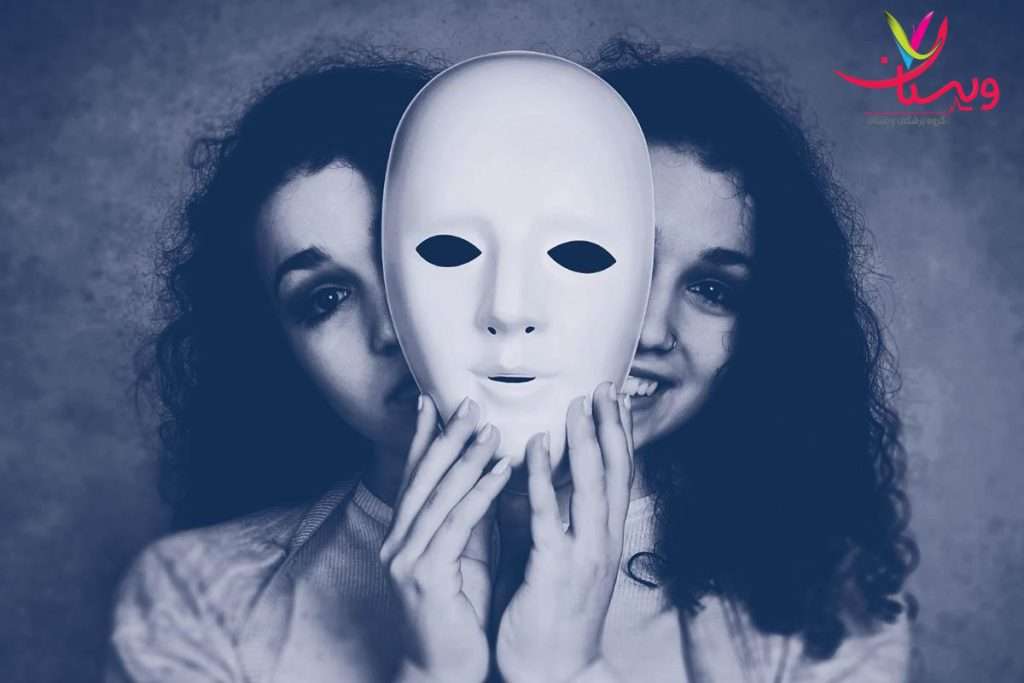 اختلال دو قطبی خانمی که دچار اختلال دو قطبی می باشد