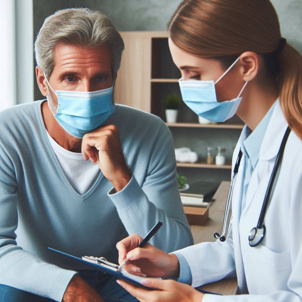 تجویز قرص ریتالین برای بیمار توسط متخصص پزشک در حال تجویز قرص ریتالین برای بیمار