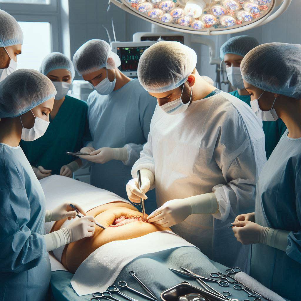 انجام عمل لاغری توسط پزشکان متخصص پزشکان در حالا انجام عمل لاغری برای بیمار