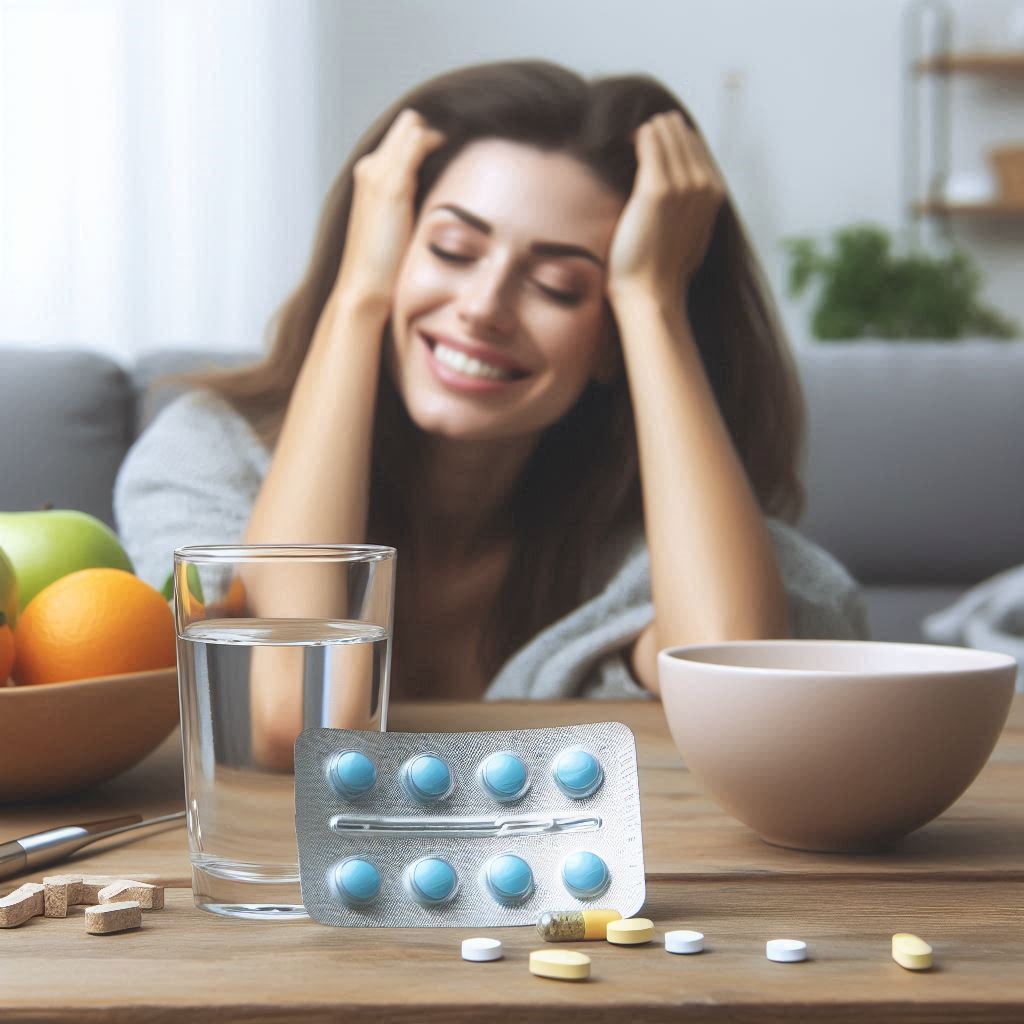 مدیریت میگرن با دارو خانمی با مصرف قرص سردرد خود را کاهش داده است