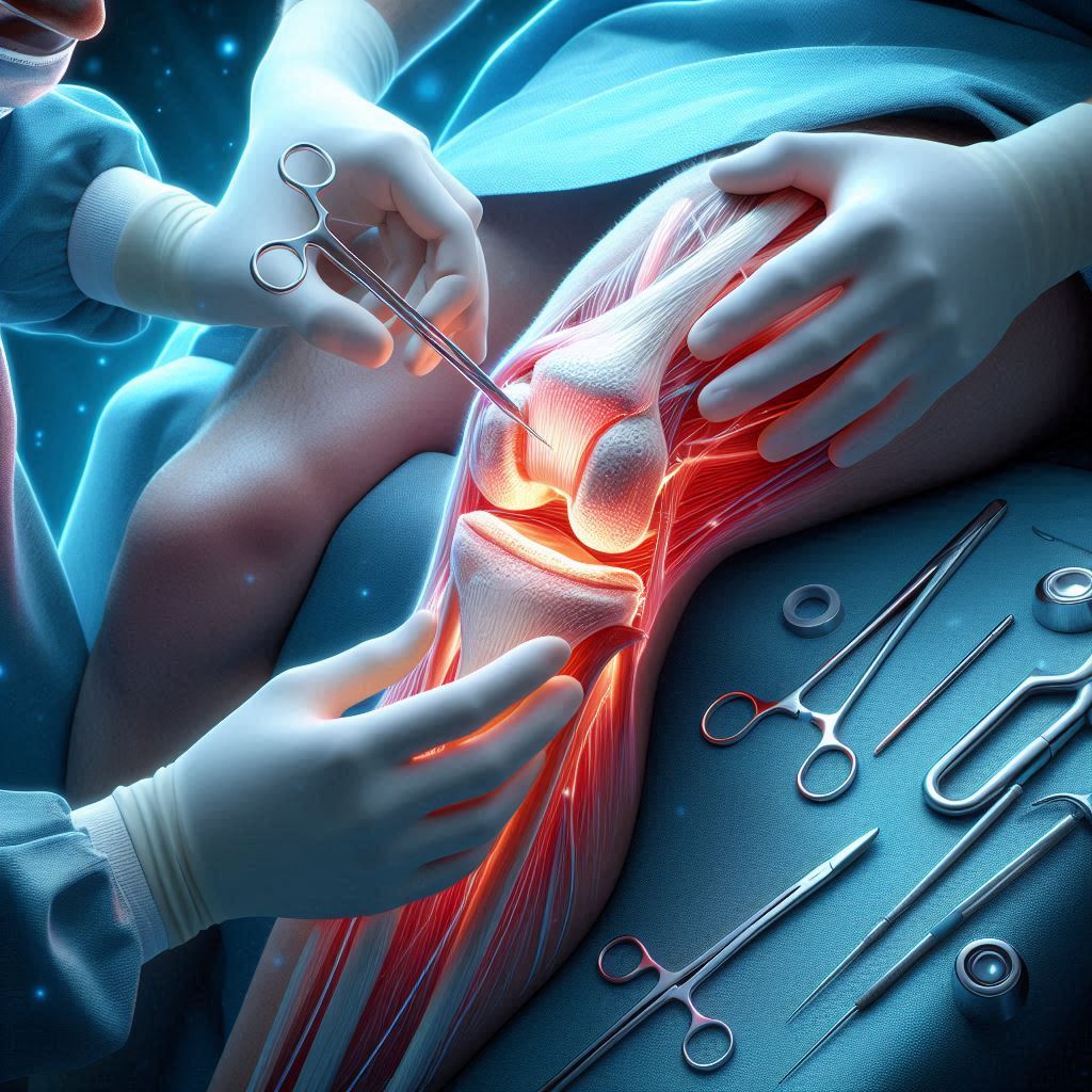 انجام جراحی زانو تو سط متخصص آرتروز جراحی زانوی بیمار توسط متخصص