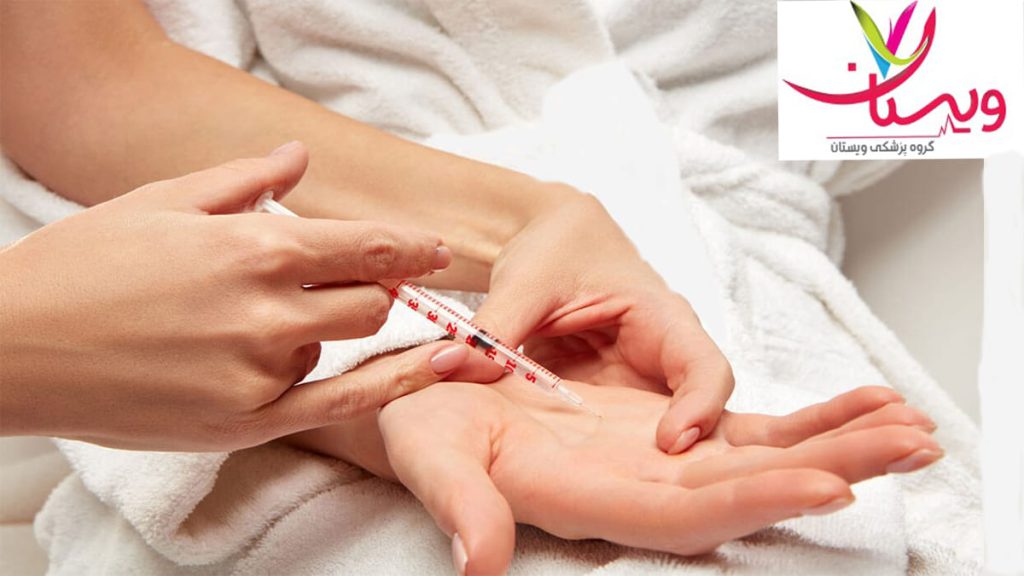 تزریق استروئید به دست تزریق استروئید به دست