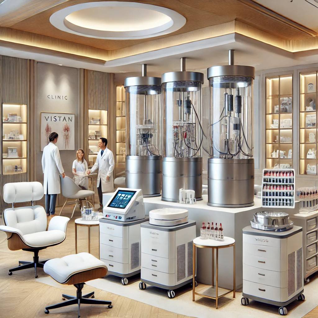 استفاده از تجهیزات مدرن در بهترین کلینیک نمایی از تجهیزات پیشرفته در بهترین کلینیک پی آر پی