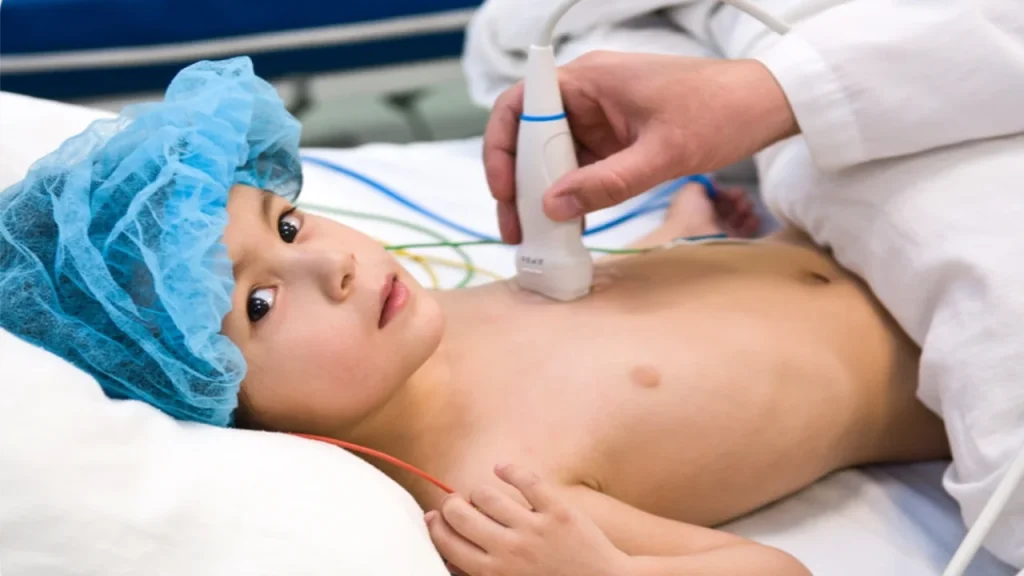 اکوی قلب کودکان در تشخیص مشکلات ریتم قلبی نقش حیاتی دارد.