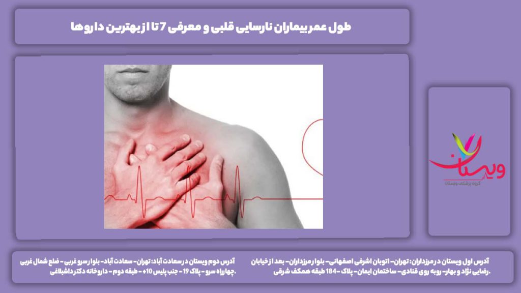 طول عمر بیماران نارسایی قلبی